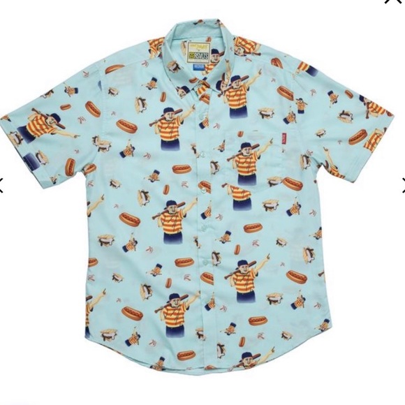 The Roosevelts Other - The Roosevelts Sandlot Button Down